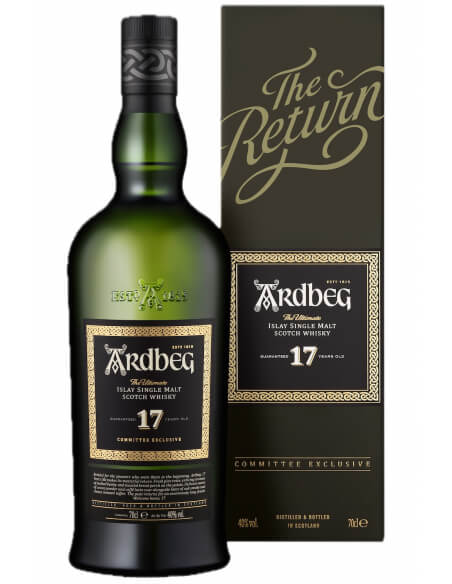 Whisky Ardbeg 17 YEARS OLD - 40% - 70 CL