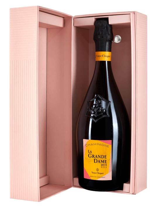 Veuve Clicquot Set 2 verres & La Grande Dame Rosé BY Paola Paronetto Vintage 2015 - 75 cl