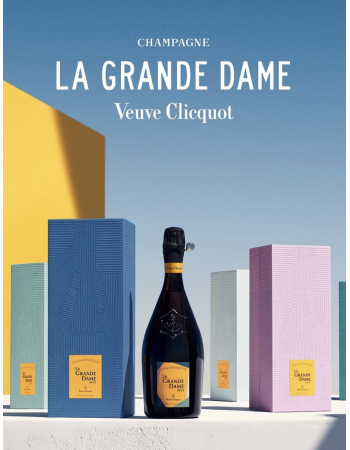 Veuve Clicquot Set 6 Giftbox La Grande Dame Brut BY Paola Paronetto Vintage 2015 - 6 x 75 cl