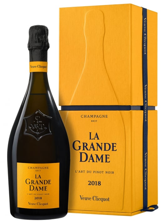 Veuve Clicquot Set 2 glasses & La Grande Dame Brut Vintage 2018 - 75 cl