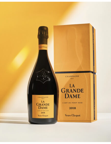 Veuve Clicquot Set 2 Gläser & La Grande Dame Brut Vintage 2018 - 75 cl