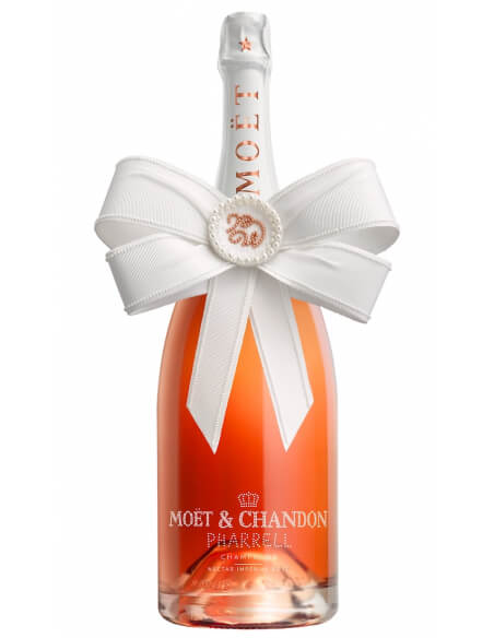 Moët & Chandon X PHARRELL WILLIAMS Magnum Nectar Impérial Wooden Box - 150 cl
