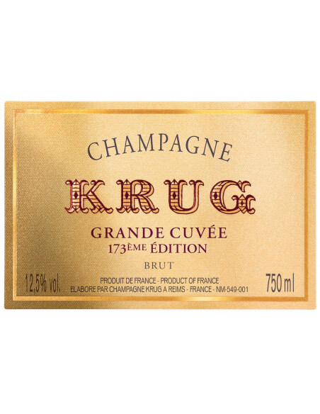 Krug Grande Cuvée 173ème Edition - 75 cl