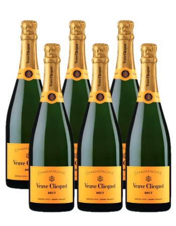 Veuve Clicquot Brut Carte Jaune - 6 x 75 CL