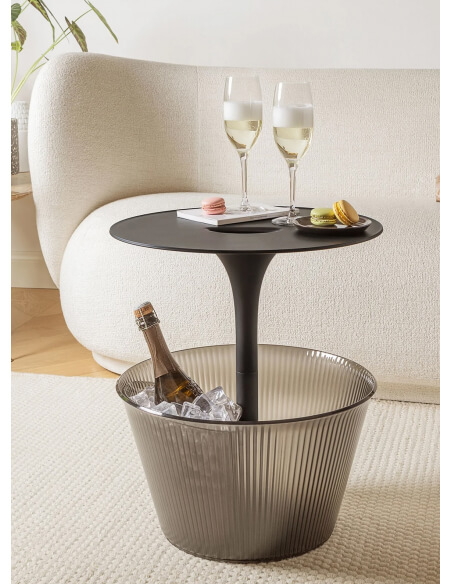 ALESSI Vielseitiger Beistelltisch "Ice Bucket"