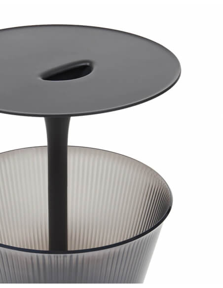 ALESSI Table d'appoint polyvalente "Ice Bucket"