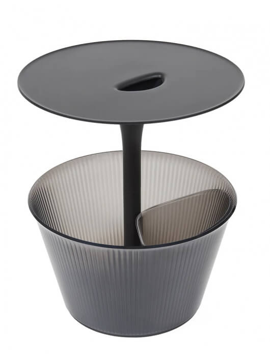 ALESSI Table d'appoint polyvalente "Ice Bucket"