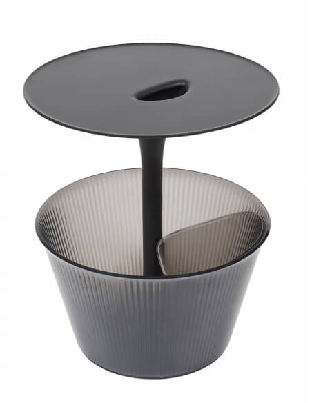 ALESSI Vielseitiger Beistelltisch "Ice Bucket"