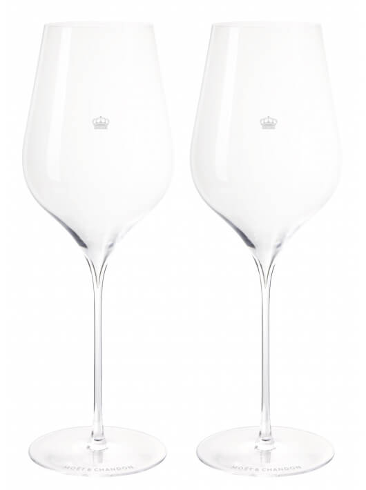 Moët & Chandon X PHARRELL WILLIAMS Set 2 Gläser & 2 Giftbox Brut & Nectar Impérial - 2 x 75 cl