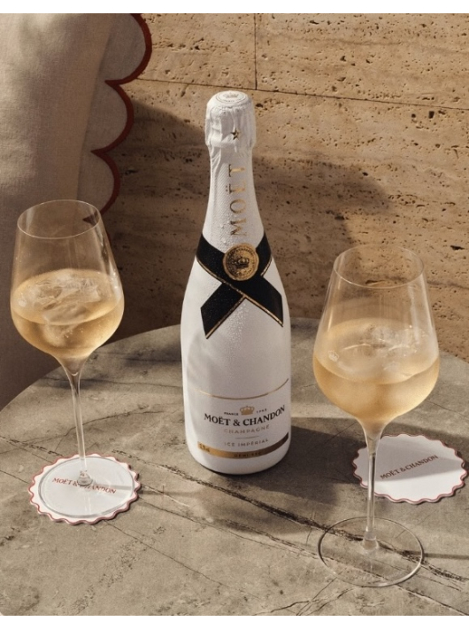Moët & Chandon Set 2 Gläser 25 cl & Ice Impérial - 75 cl