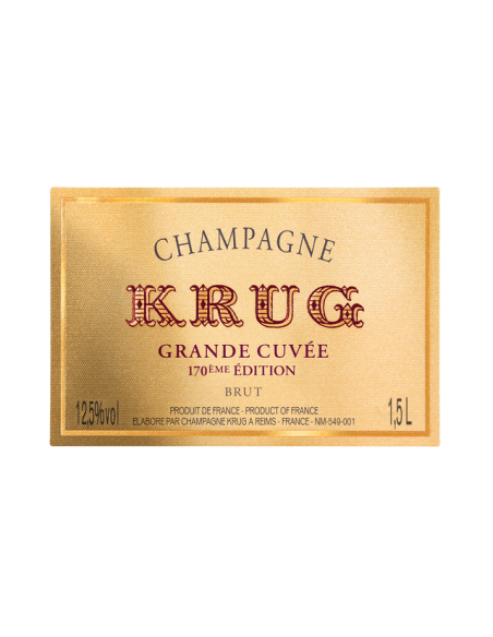 Krug Grande Cuvée 170ème Edition - 150 cl