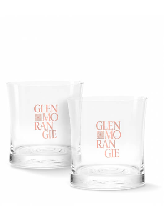 Whisky Glenmorangie Set 2 Tumblers & Original 12 years - 40% - 70 CL