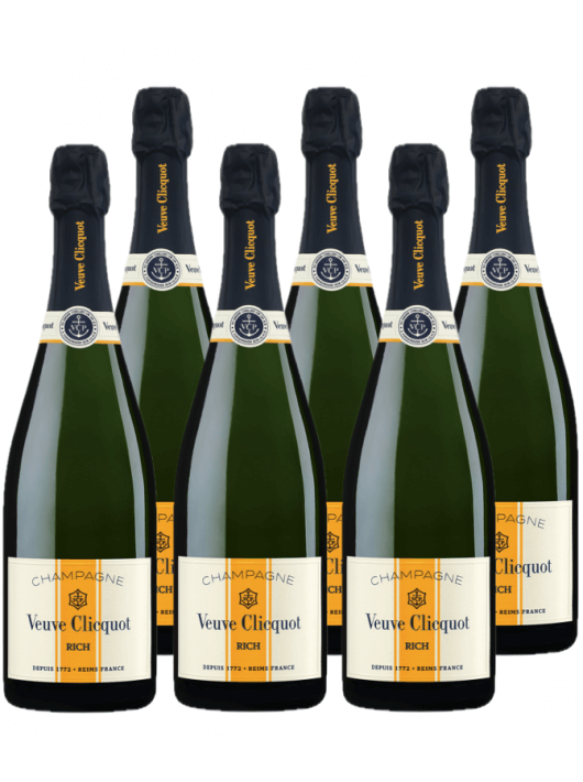 Veuve Clicquot Rich brut ice - 6 x 75 cl