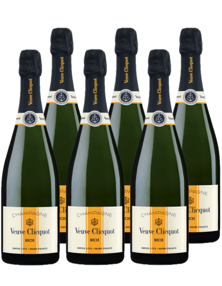 Veuve Clicquot Rich brut ice - 6 x 75 cl
