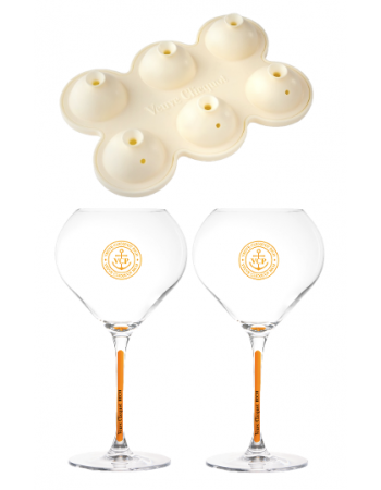 Veuve Clicquot Set ICE BUCKET RICH & 2 Glasses & Rich Ice Mold & 2 Rich Rosé & 2 Rich - 4 x 75 cl 2