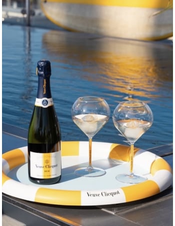 Veuve Clicquot Set 2 Glasses & Rich brut ice - 75 cl 2