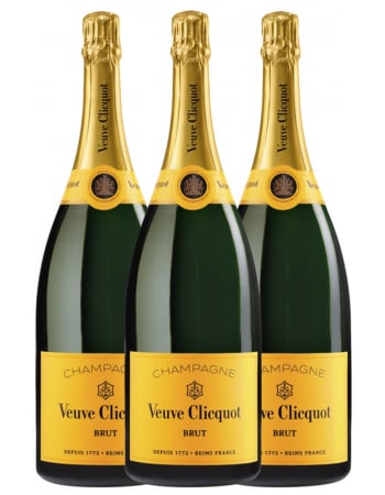 Veuve Clicquot 3 Magnum Brut Carte Jaune - 3 x 150 cl