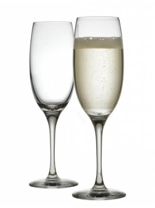 ALESSI 4 champagne glasses