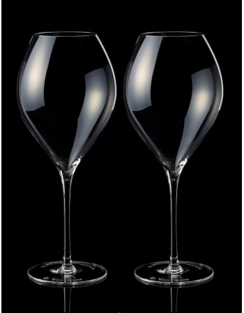 Veuve Clicquot 2 prestige glasses La Grande Dame