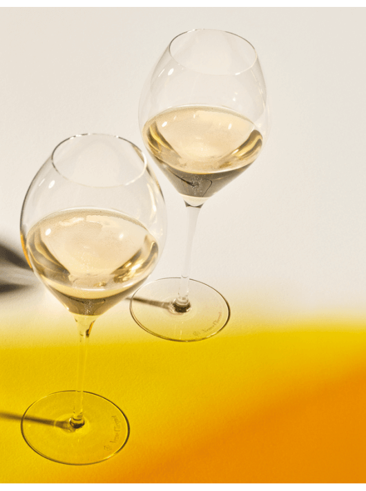 Veuve Clicquot 2 prestige glasses La Grande Dame