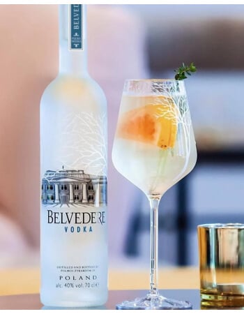 Belvedere Vodka & Champagne Set Cocktail Royale 2