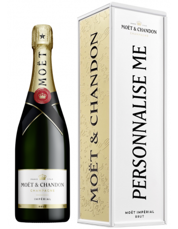 Moët & Chandon Brut Impérial Giftbox Métal Personnalisable - 75 CL