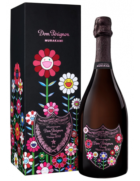 まんぼぅ　 Dom Pérignon Vintage 2010 Dom Pérignon Rosé 2010 T.Murakami Limited Edition - 75 cl