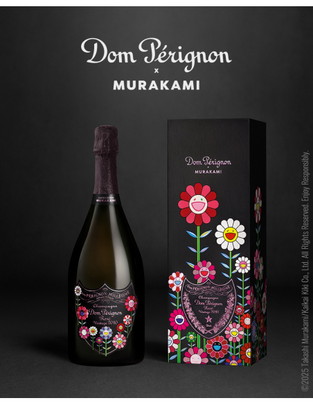 Dom Pérignon Rosé 2010 T.Murakami Limited Edition - 75 cl