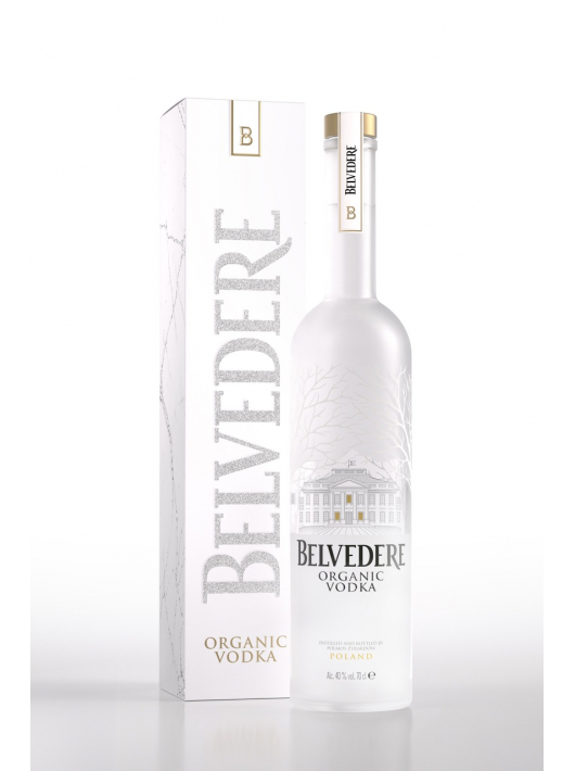 Belvedere Vodka Pure Organic Giftbox - 40% - 70 cl