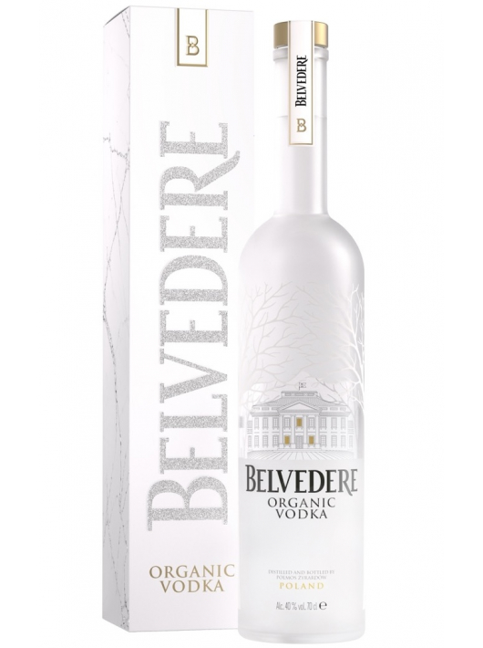 Belvedere Vodka Pure Organic Giftbox - 40% - 70 cl