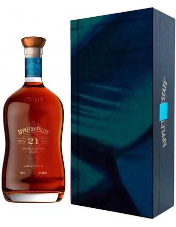 RUM Appleton Estate N°185/200 - 21 YEARS x BOOGIE LIMITED EDITION - 43% - 70 CL