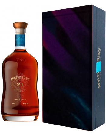 RUM Appleton Estate N°178/200 - 21 YEARS x BOOGIE LIMITED EDITION - 43% - 70 CL