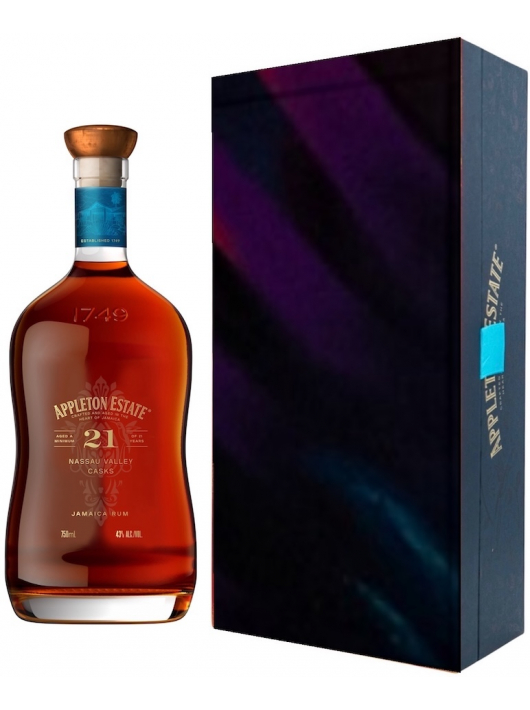 RUM Appleton Estate N°178/200 - 21 YEARS x BOOGIE LIMITED EDITION - 43% - 70 CL