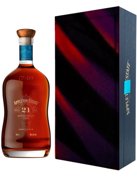 RUM Appleton Estate N°177/200 - 21 YEARS x BOOGIE LIMITED EDITION - 43% - 70 CL