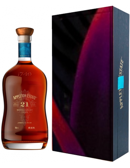 RUM Appleton Estate N°153/200 - 21 YEARS x BOOGIE LIMITED EDITION - 43% - 70 CL