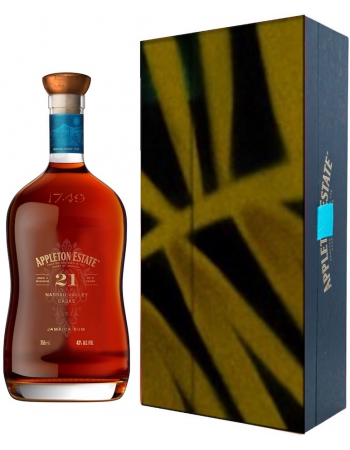 RUM Appleton Estate N°150/200 - 21 YEARS x BOOGIE LIMITED EDITION - 43% - 70 CL