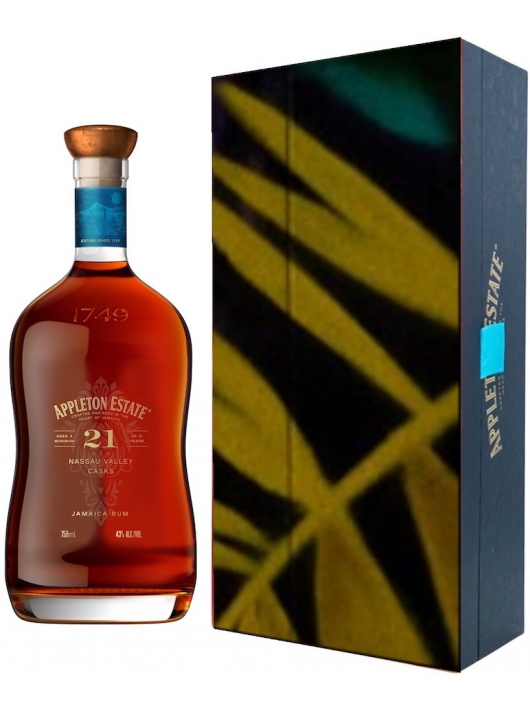 RUM Appleton Estate N°149/200 - 21 YEARS x BOOGIE LIMITED EDITION - 43% - 70 CL