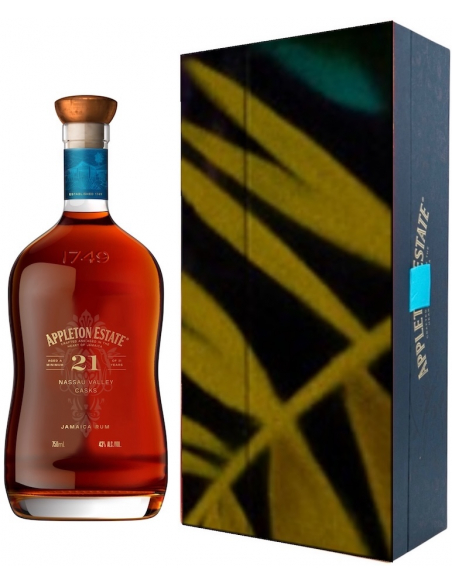 RUM Appleton Estate N°149/200 - 21 YEARS x BOOGIE LIMITED EDITION - 43% - 70 CL
