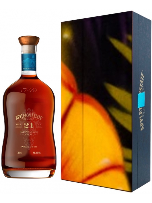 RUM Appleton Estate N°148/200 - 21 YEARS x BOOGIE LIMITED EDITION - 43% - 70 CL