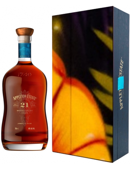 RUM Appleton Estate N°148/200 - 21 YEARS x BOOGIE LIMITED EDITION - 43% - 70 CL