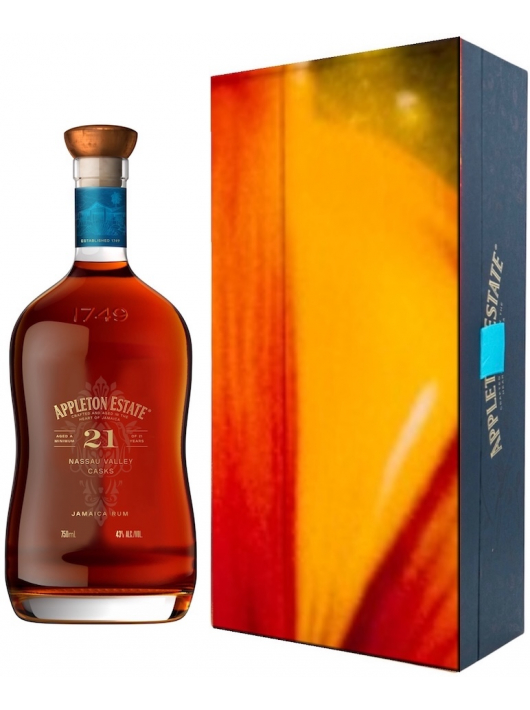 RUM Appleton Estate N°147/200 - 21 YEARS x BOOGIE LIMITED EDITION - 43% - 70 CL