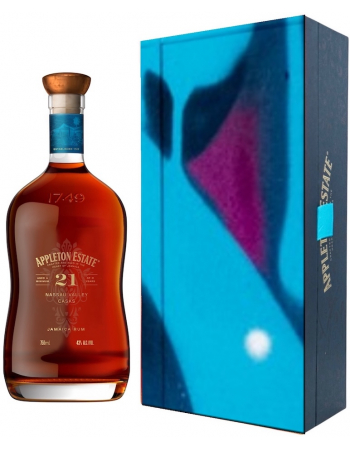 RUM Appleton Estate N°137/200 - 21 YEARS x BOOGIE LIMITED EDITION - 43% - 70 CL