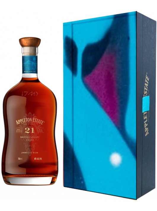 RUM Appleton Estate N°137/200 - 21 YEARS x BOOGIE LIMITED EDITION - 43% - 70 CL