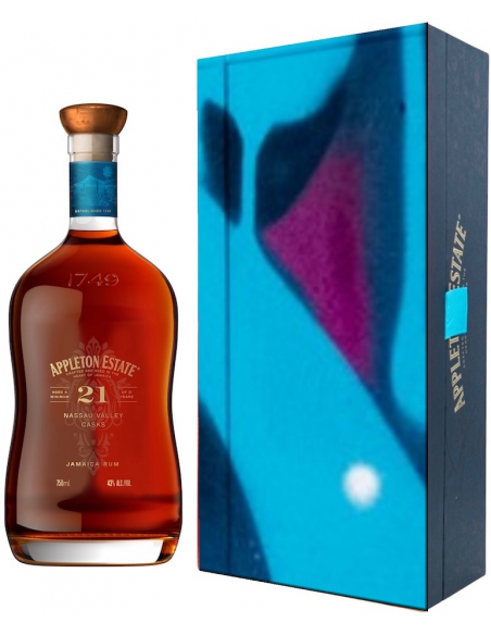 RUM Appleton Estate N°137/200 - 21 YEARS x BOOGIE LIMITED EDITION - 43% - 70 CL