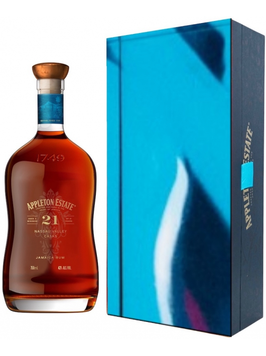 RUM Appleton Estate N°136/200 - 21 YEARS x BOOGIE LIMITED EDITION - 43% - 70 CL