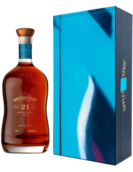 RUM Appleton Estate N°136/200 - 21 YEARS x BOOGIE LIMITED EDITION - 43% - 70 CL