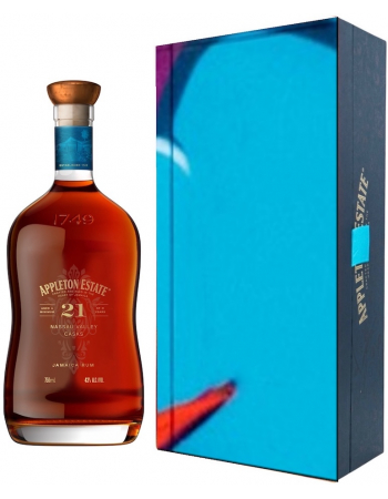 RUM Appleton Estate N°135/200 - 21 YEARS x BOOGIE LIMITED EDITION - 43% - 70 CL