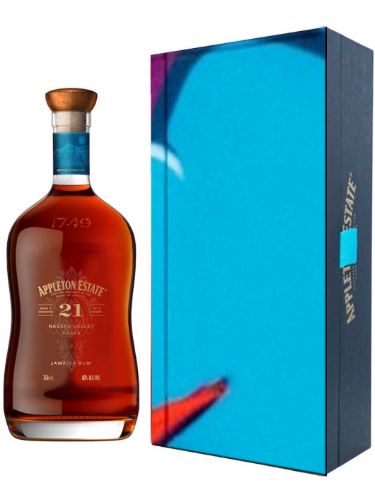 RUM Appleton Estate N°135/200 - 21 YEARS x BOOGIE LIMITED EDITION - 43% - 70 CL