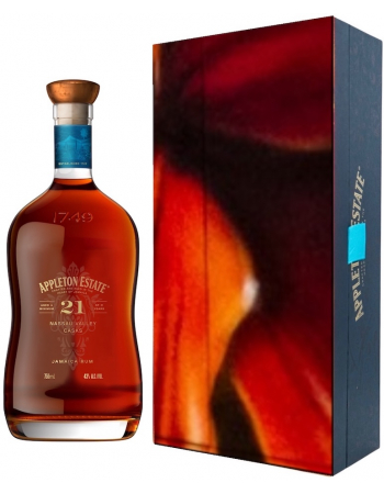 RUM Appleton Estate N°75/200 - 21 YEARS x BOOGIE LIMITED EDITION - 43% - 70 CL