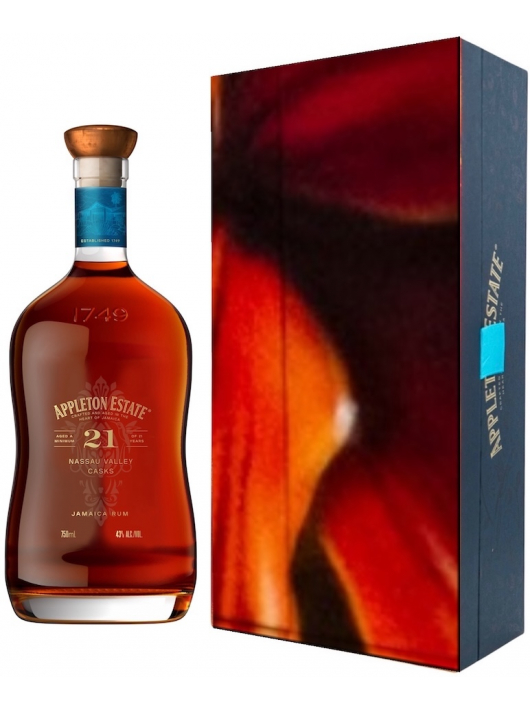 RUM Appleton Estate N°75/200 - 21 YEARS x BOOGIE LIMITED EDITION - 43% - 70 CL